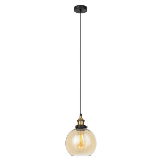 Lampa wisząca Cardena MDM-4330/1 GD+AMB Italux - zdjęcie 2